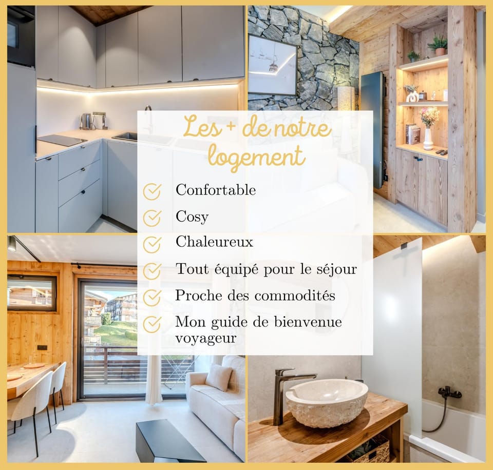 L'Élégance Alpine I Centre Les Gets Apartment in Les Gets