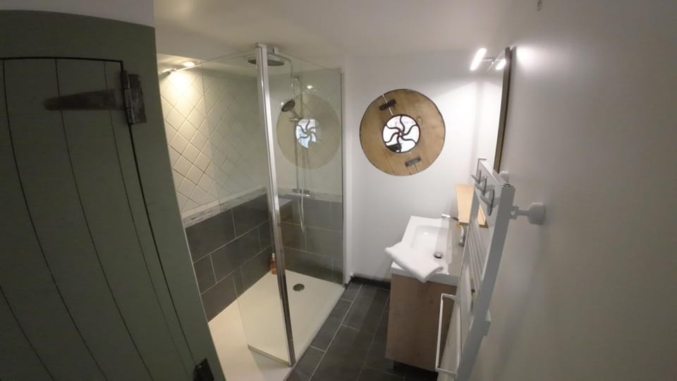 Shower, Toilet, Bathroom, towels