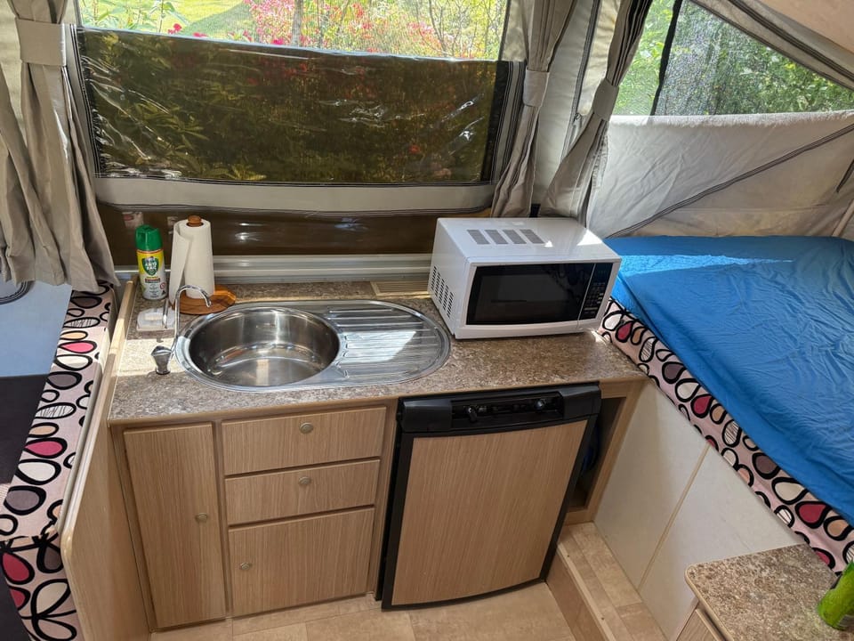 Onsite van in Medlow Bath Campground/ 
RV Resort in Medlow Bath