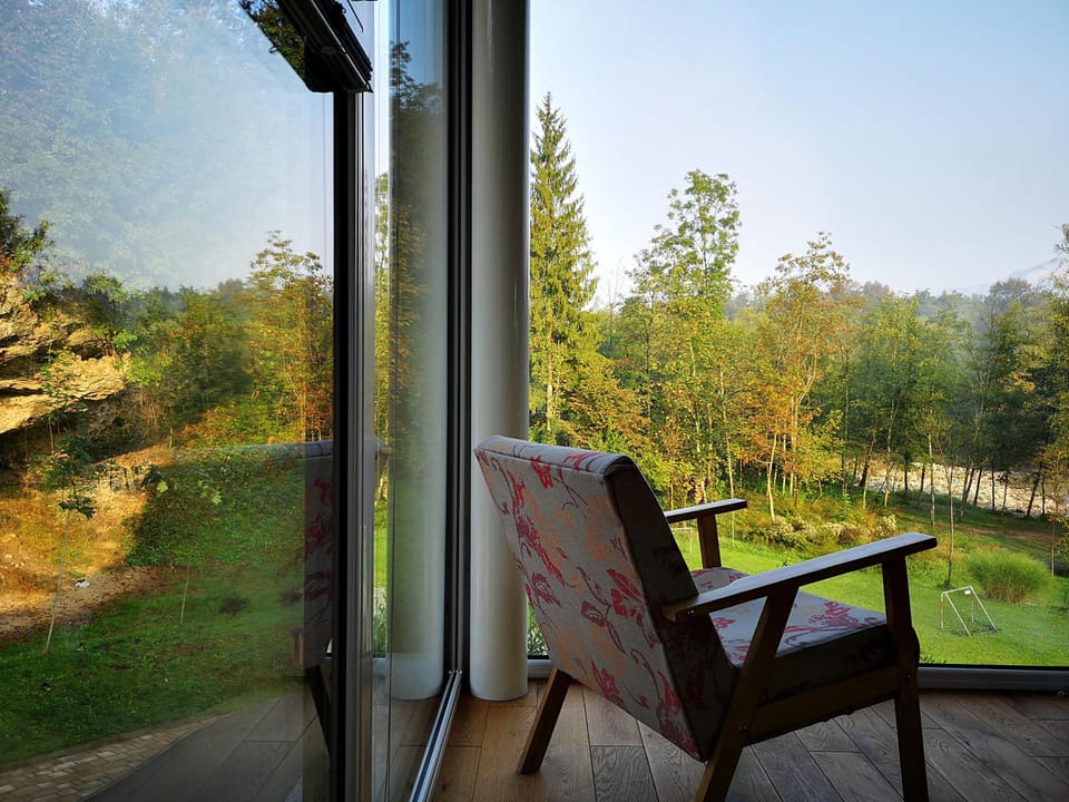 Natural landscape, Garden, Living room, Garden view