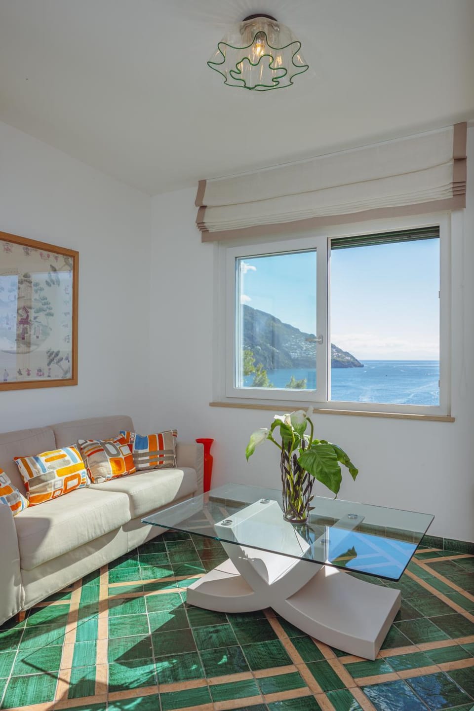 Seating area, Sea view