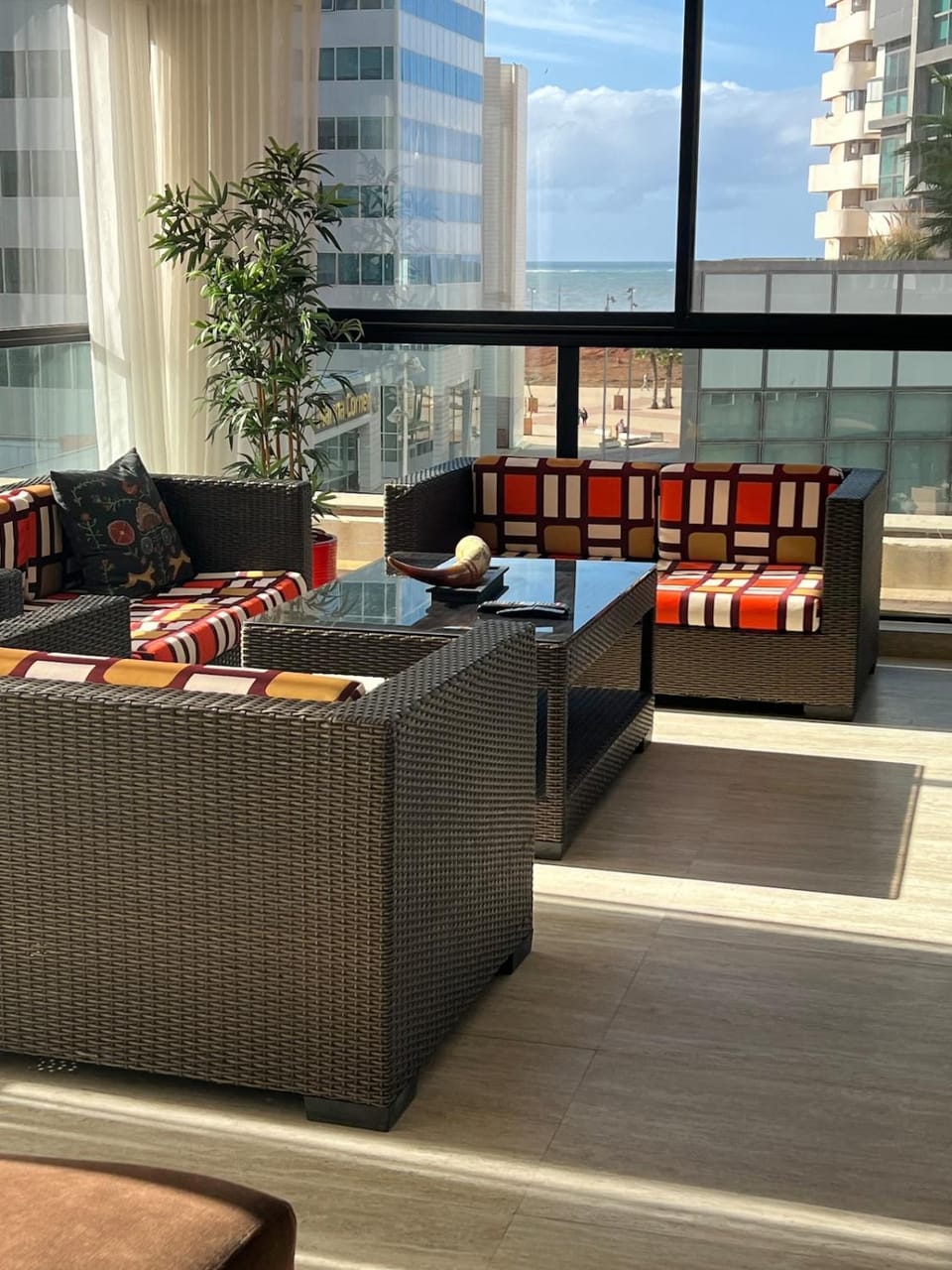 Beautiful Ocean view Marina Casablanca Apartment in Casablanca