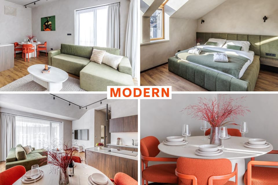 Bed, TV and multimedia, Kitchen or kitchenette, Living room, Seating area, Dining area, Bedroom