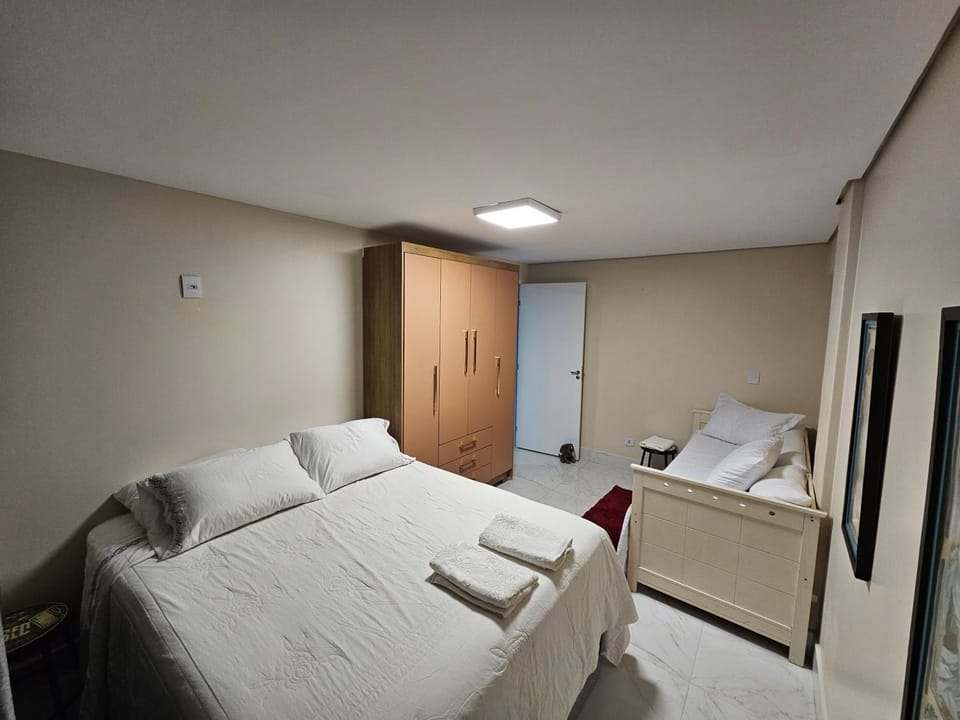 Bed, Photo of the whole room, Bedroom, towels, wardrobe