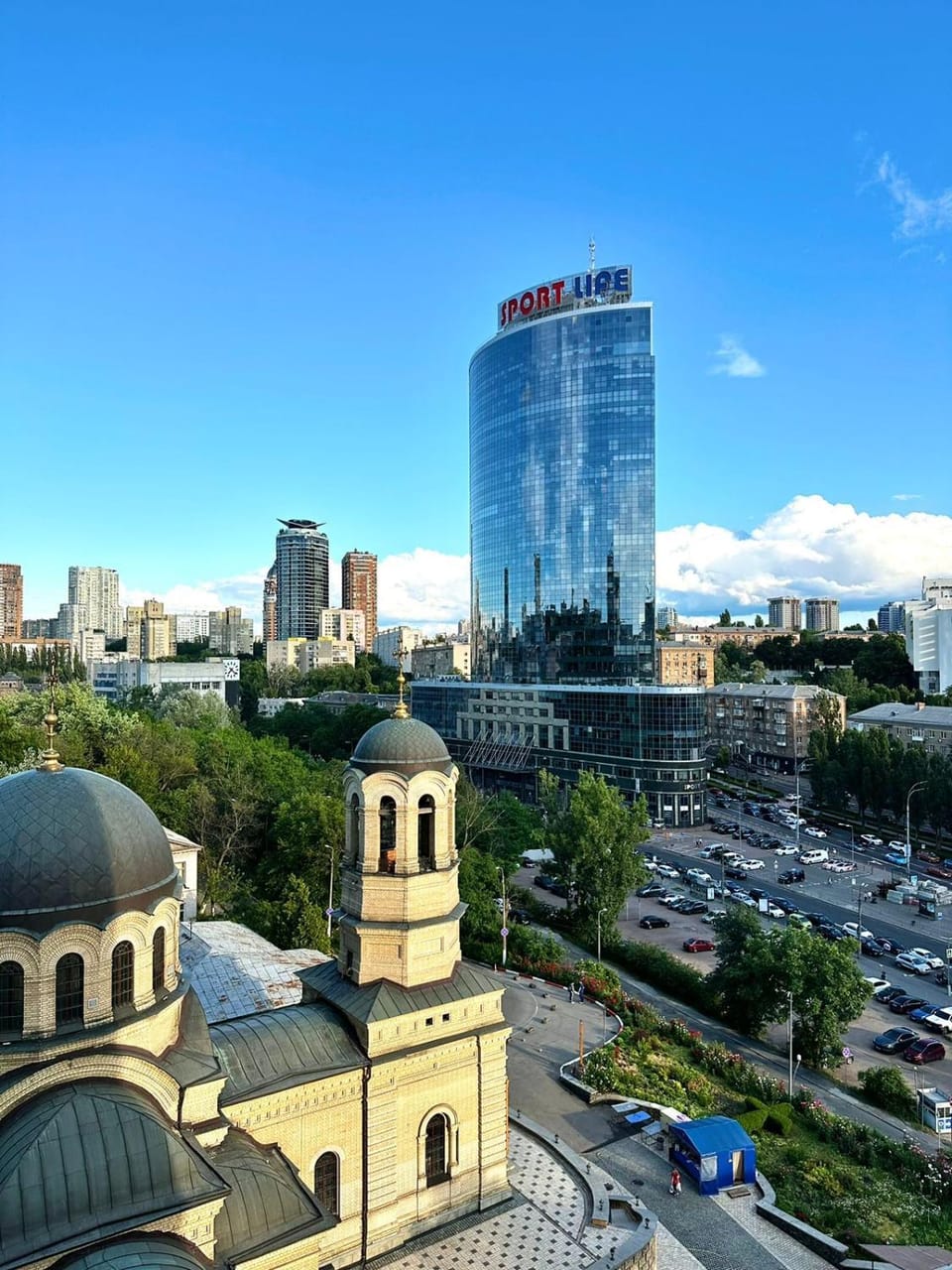 Ordinary 1 room with a gorgeous view Apartment in Kiev City - Kyiv