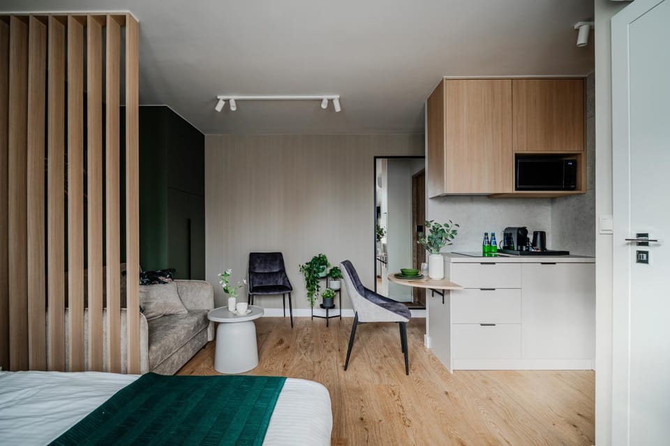 Bed, Kitchen or kitchenette, Living room, Photo of the whole room, Seating area, Bedroom, wardrobe