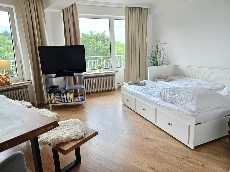 Living room, Bedroom