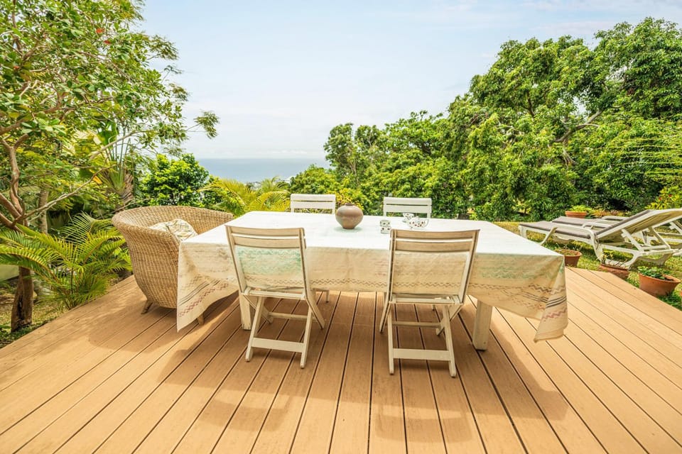 Patio, Natural landscape, View (from property/room), Garden view, Sea view