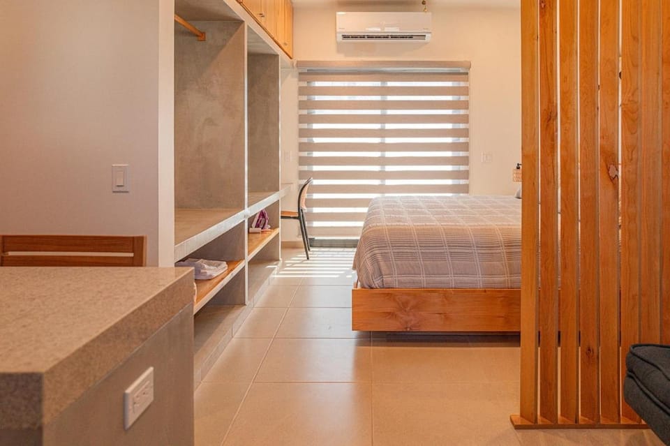 Downtown La Paz - Palma Studio 102 with pool, parking and cleaning Apartment in La Paz