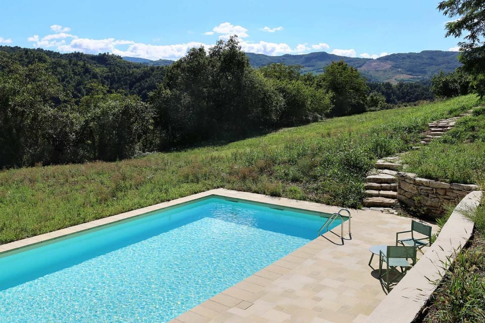 Natural landscape, Garden, Mountain view, Pool view, Swimming pool