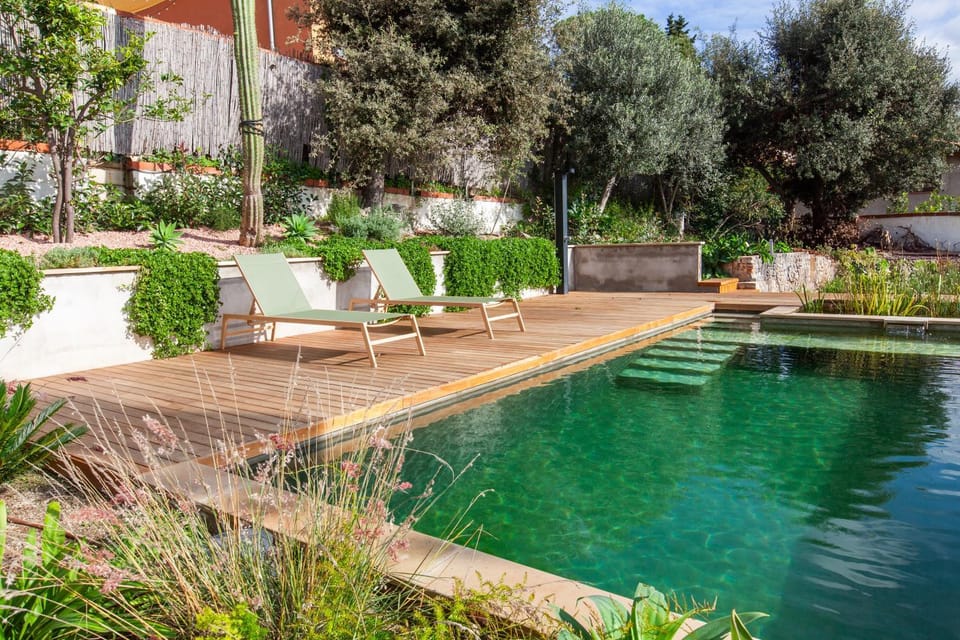 Pool view, Swimming pool