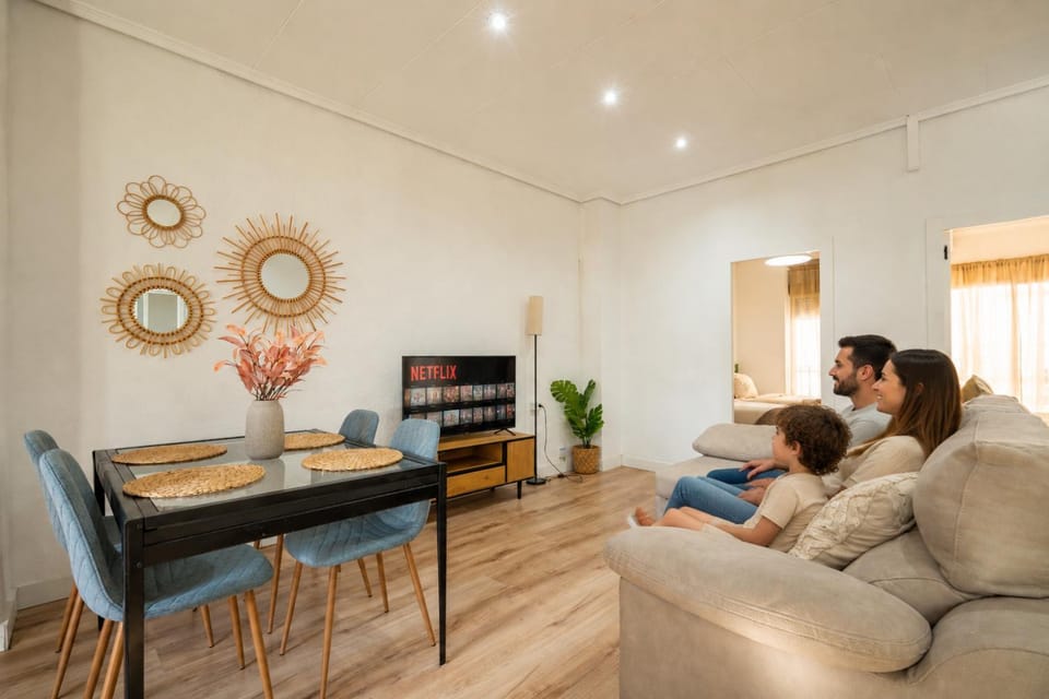 Apartamento de 2 habitaciones con terraza en el centro de Valencia Apartment in Valencia