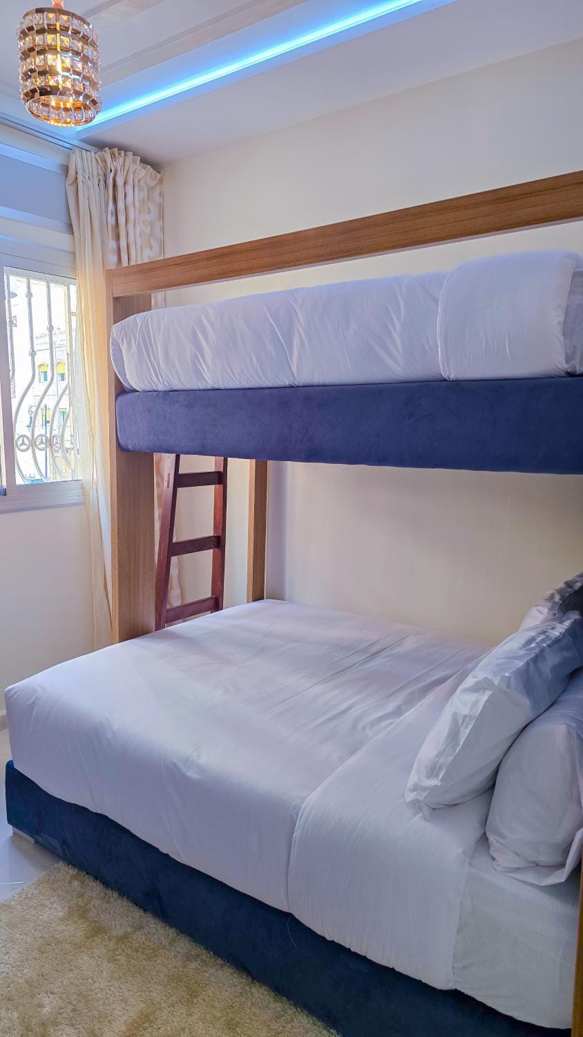 Bed, bunk bed