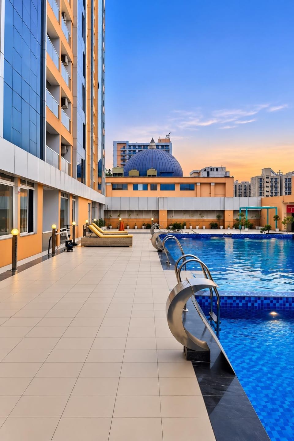 Spectrum Mall Suites with pool Sector 75 Noida Apartment in Noida