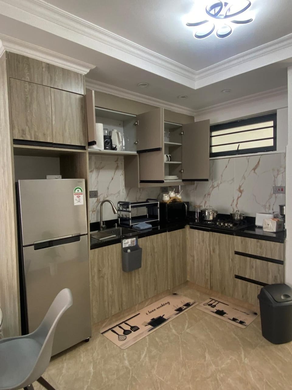 Quiet Luxe 2 bedroom in kilimani with a rooftop bar and restaurant Apartment in Nairobi County