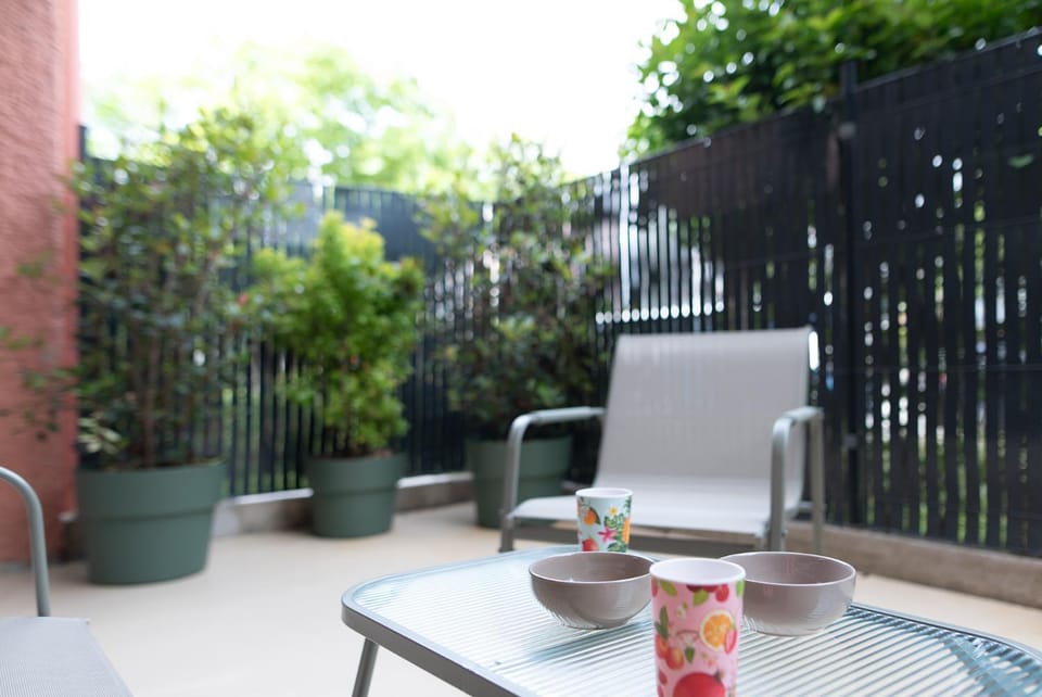 Spring, Day, View (from property/room), Balcony/Terrace, Garden view