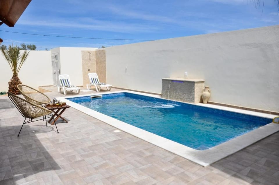 Villa with Private Pool sans vis à vis Midoun Villa in Tunisia