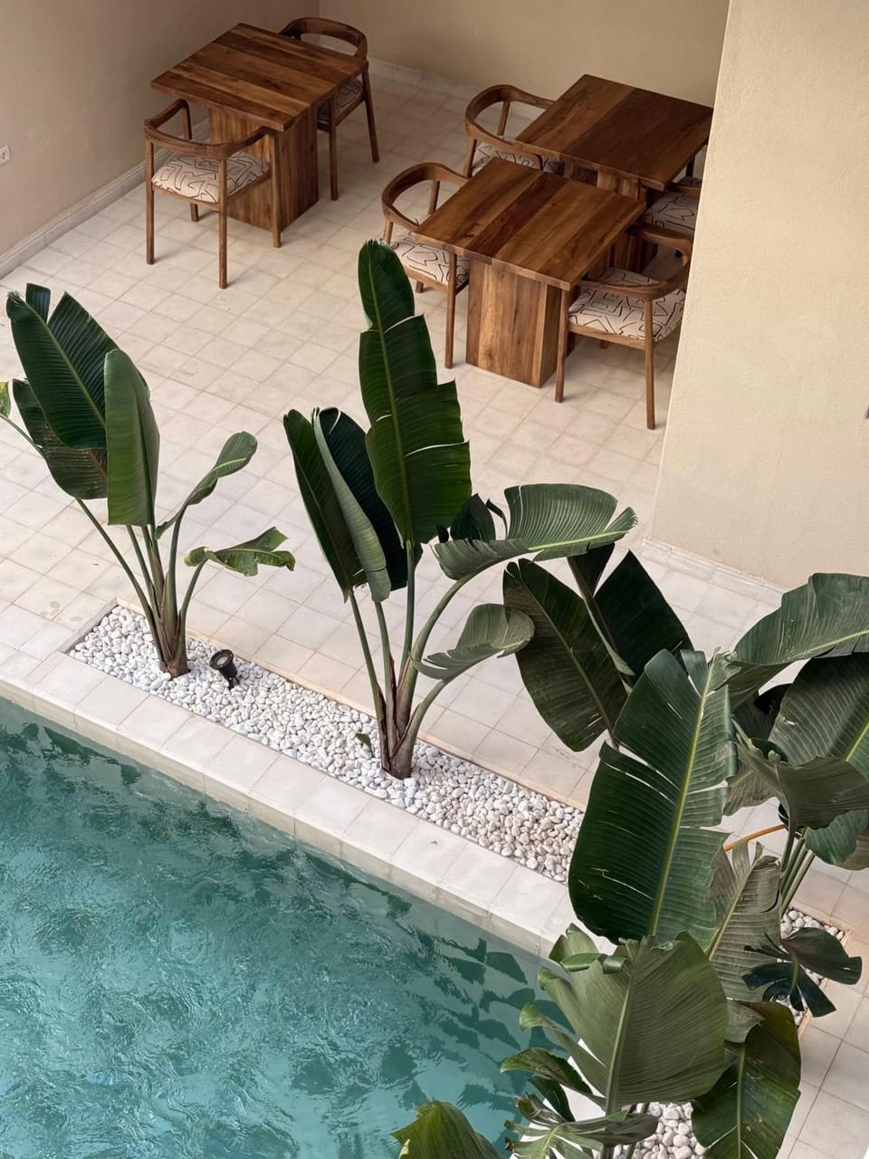 Patio, Natural landscape, Garden view, Pool view, Swimming pool