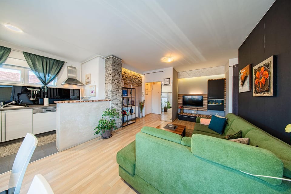 TV and multimedia, Kitchen or kitchenette, Living room, Decorative detail, Seating area, Dining area, Evening entertainment, Family, internet, stove
