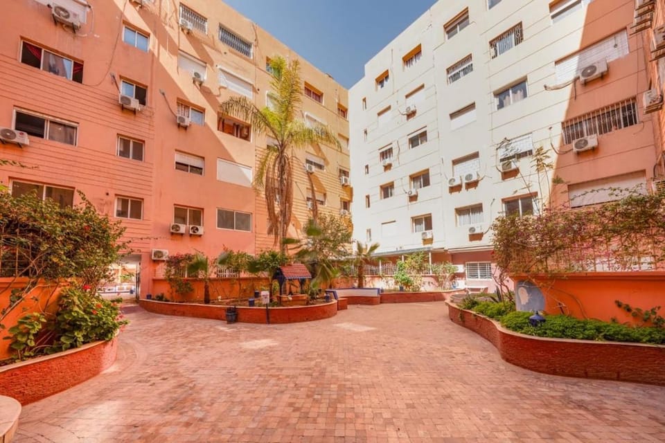Property building, Garden view