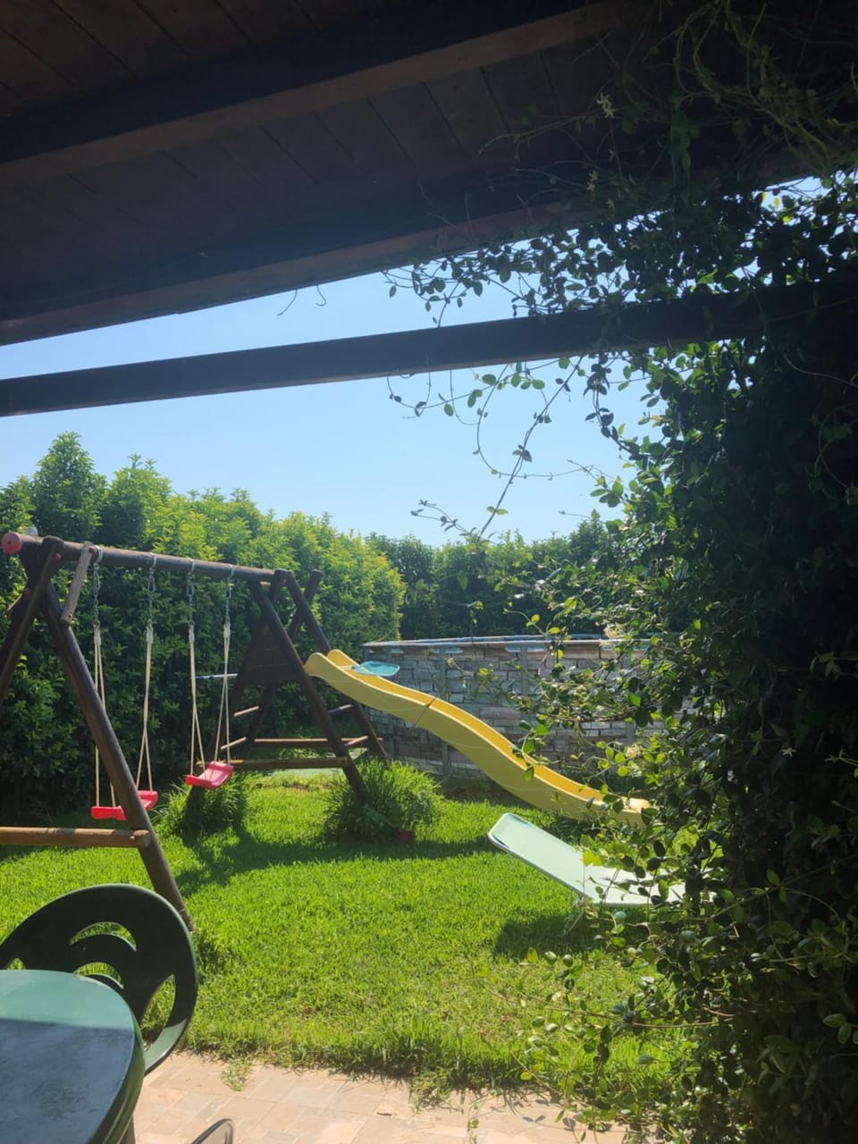 Spring, Children play ground