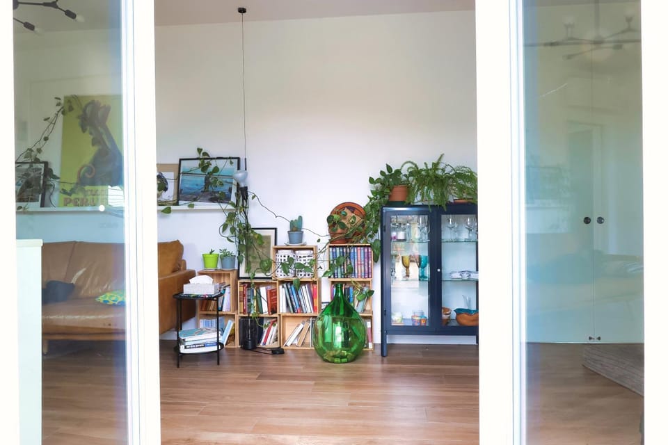 Library, Living room