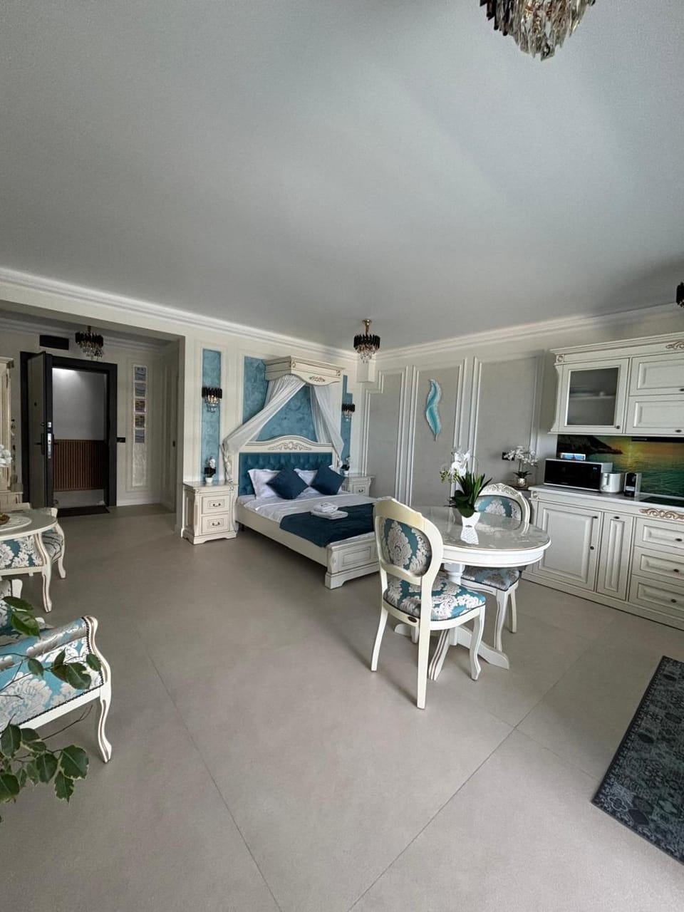 Living room, Bedroom