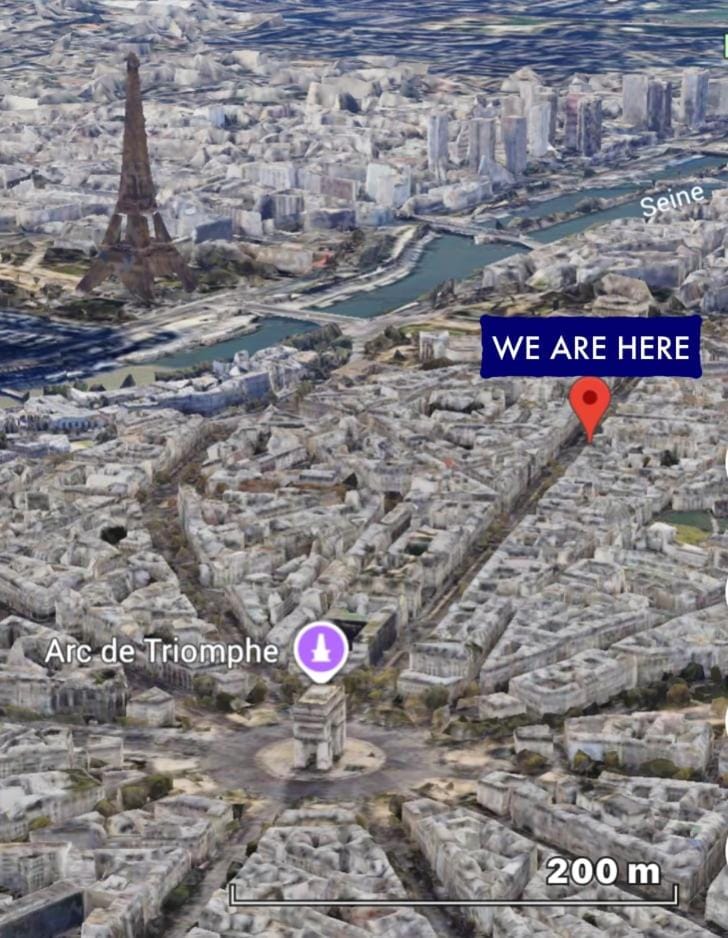 Design & Comfort between Arc de Triomphe & Eiffel Tower Apartment in Paris