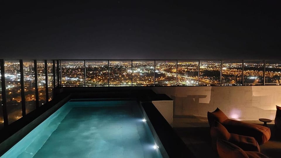 Balcony/Terrace, Pool view, Swimming pool