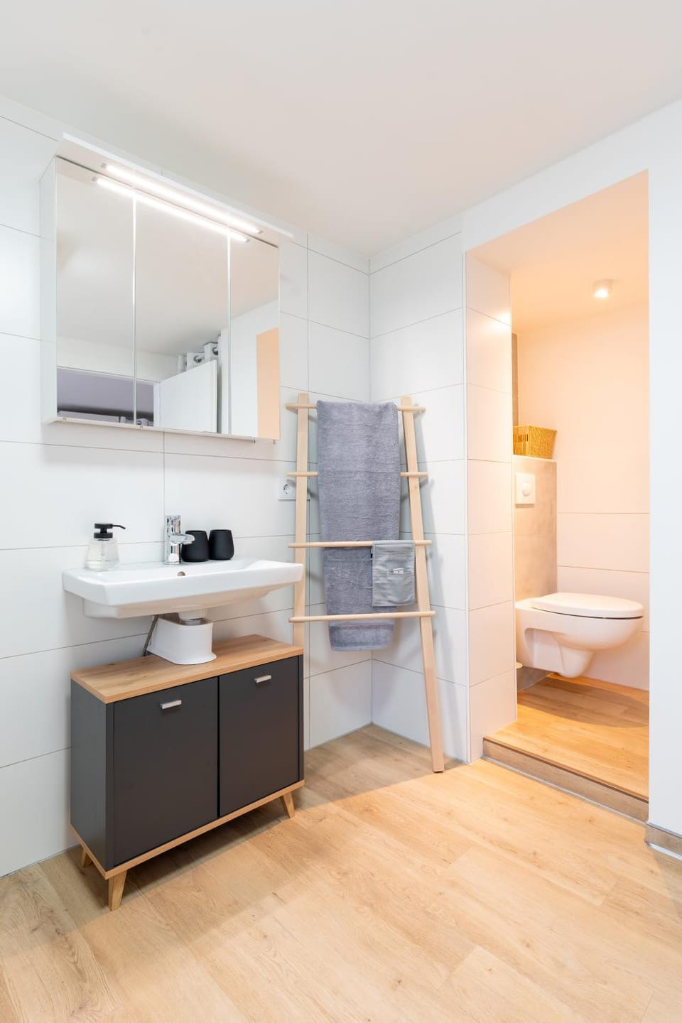 Bathroom, Photo of the whole room, towels