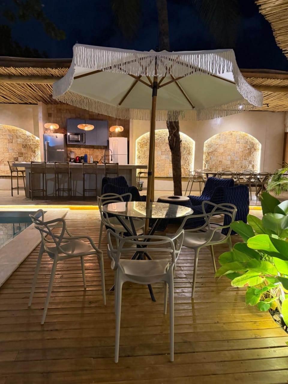 Seating area, Swimming pool