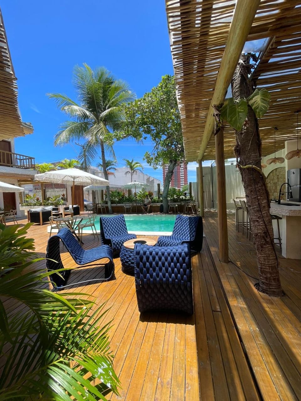 Balcony/Terrace, Pool view