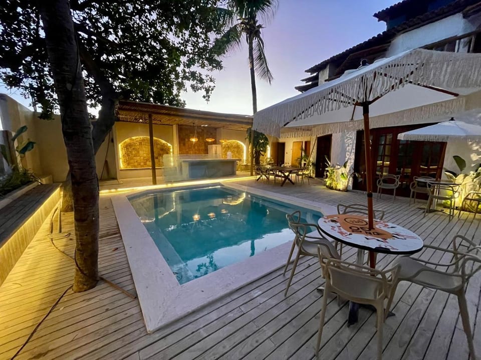 Property building, Patio, Day, Pool view, Swimming pool