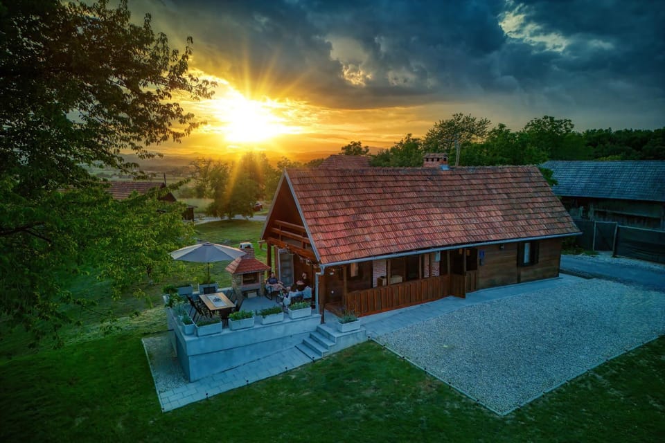 Property building, Day, Natural landscape, Sunset