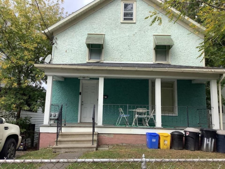 Property building, Patio, Street view