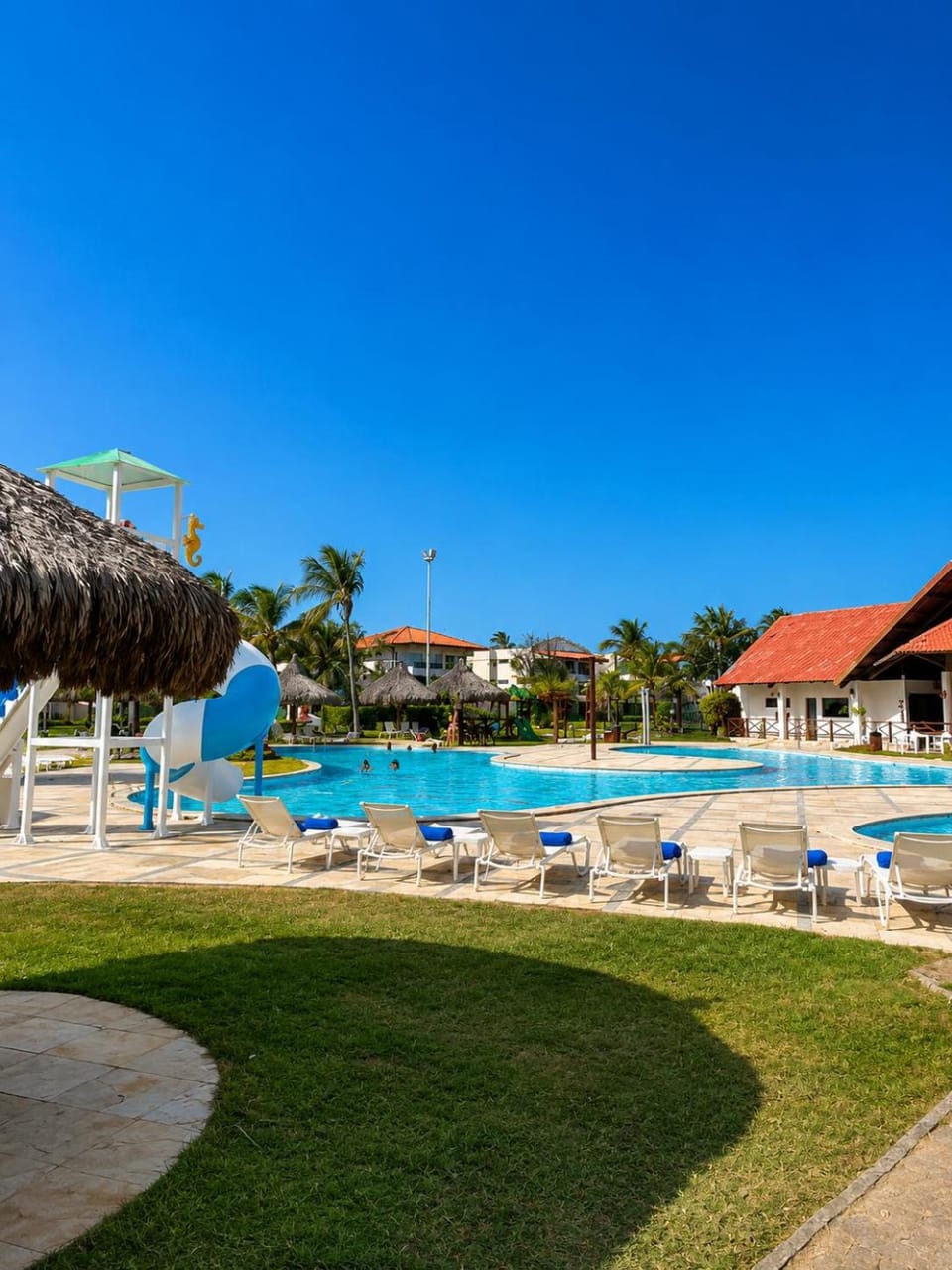 Aquaville Resorts 3km Beach park Apartment in State of Ceará
