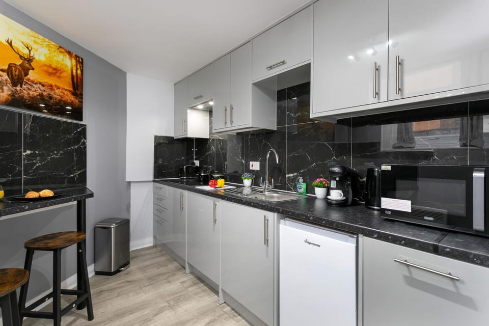 Kitchen or kitchenette, dishwasher, minibar, oven, pet friendly, stove