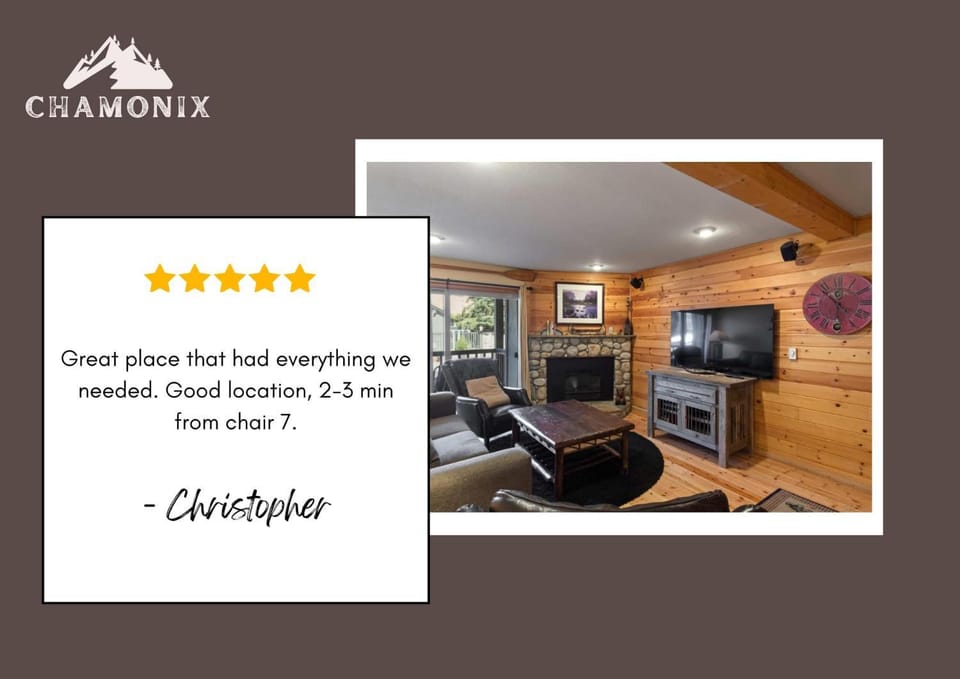 Chamonix #15 - Cozy Mtn Retreat with Fireplace House in Mammoth Lakes