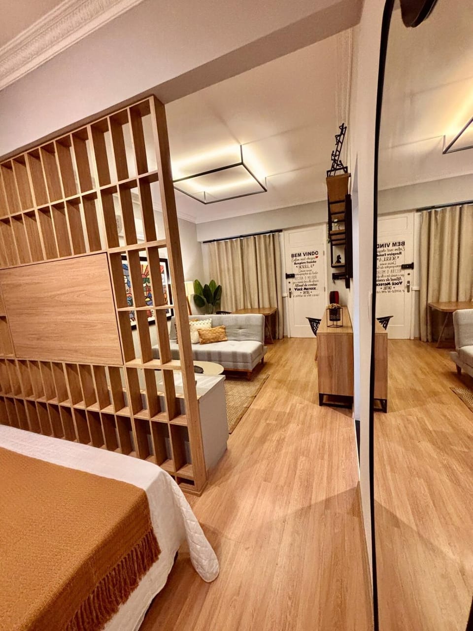 Living room, Bedroom, air conditioner