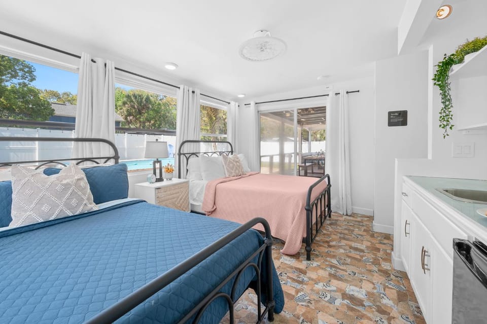 BR with Private Pool Near Downtown & Beach House in Vilano Beach