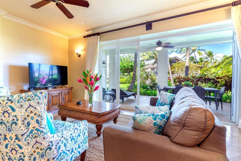 3BR3BA Villa, AC, 5 Minute Walk To Poipu Beach House in Poipu