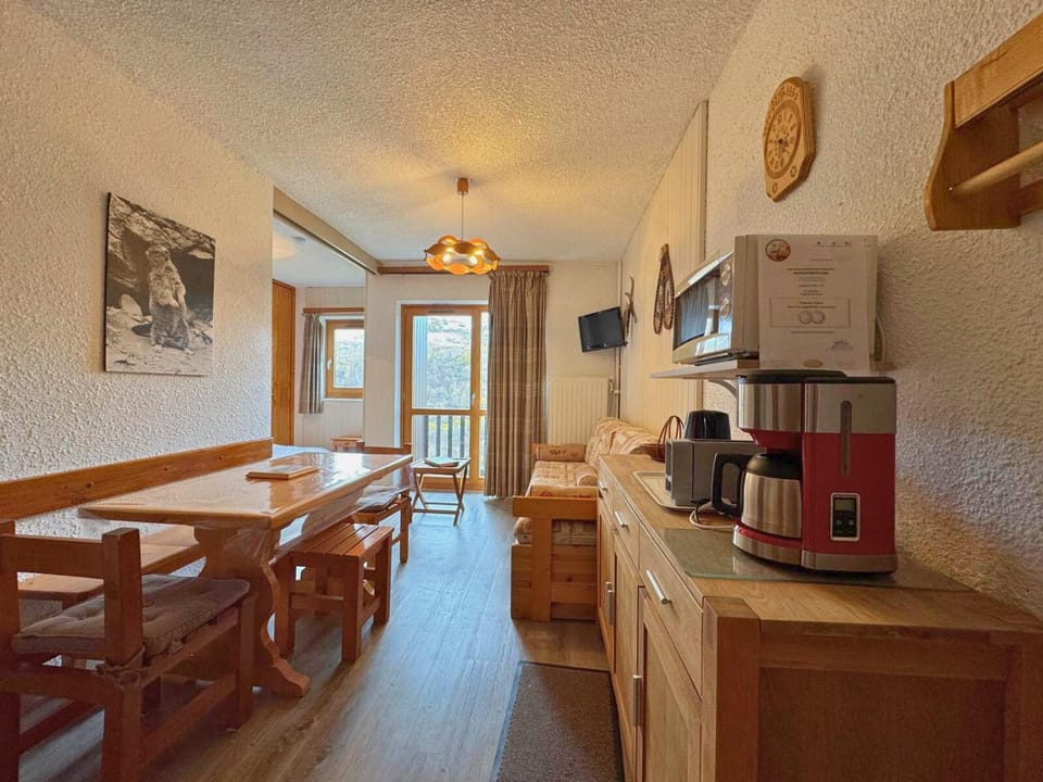 Studio classique pour 4 pers. aux Ménuires, vue Masse - FR-1-452-412 Apartment in Les Allues