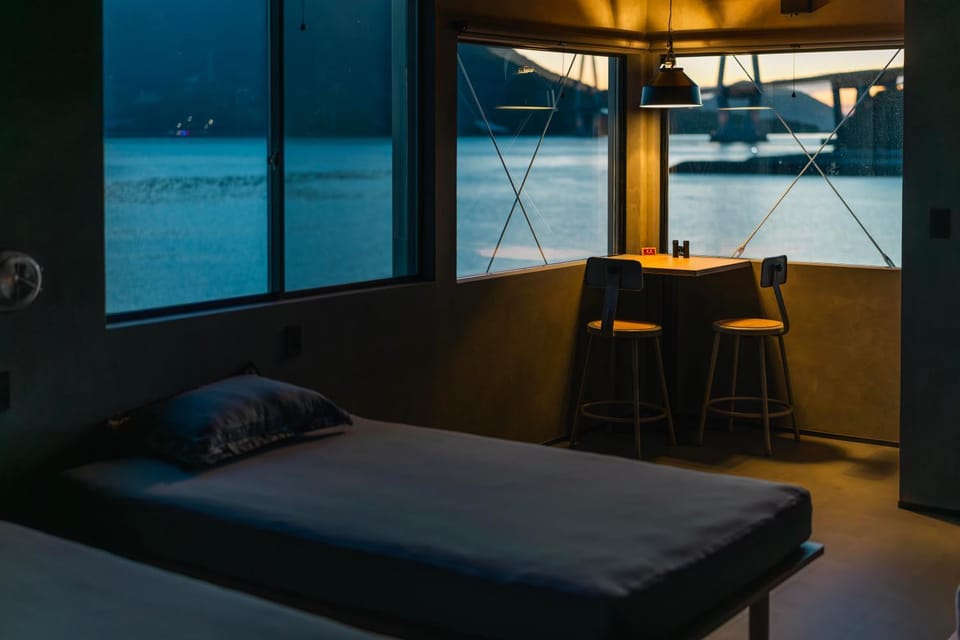 Bed, Seating area, Bedroom, Sea view, Sea view
