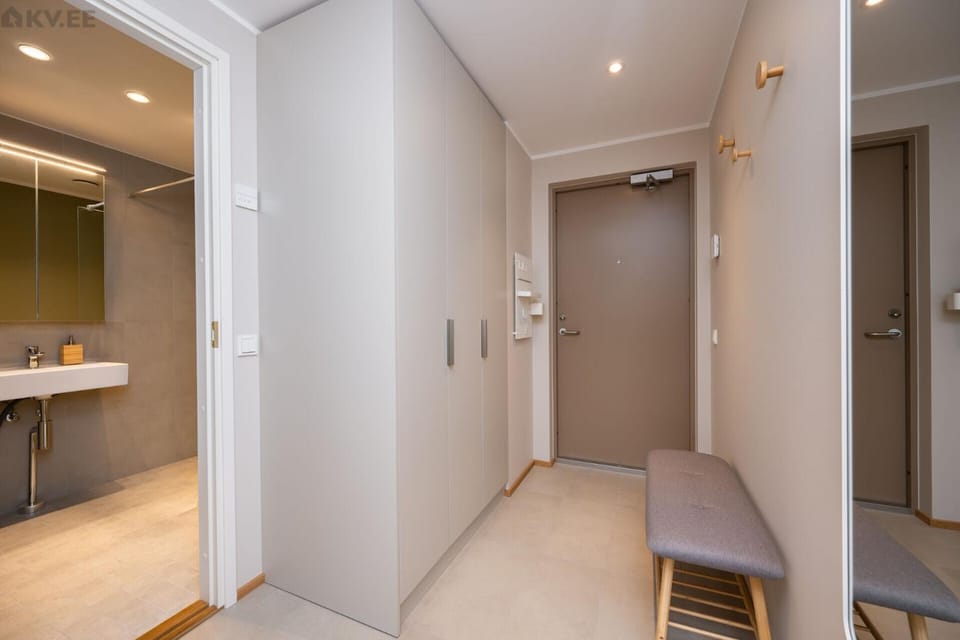 Studio apartment with gym, parking, coworking Apartment in Tallinn