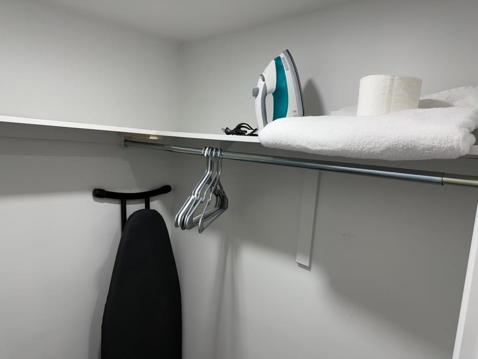 towels, wardrobe
