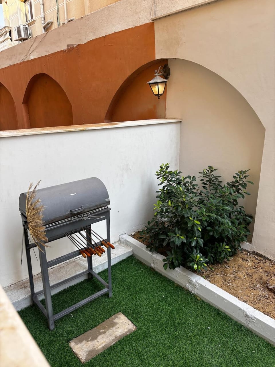 Quite in 5th settlement Boho garden, patio house Apartment in New Cairo City