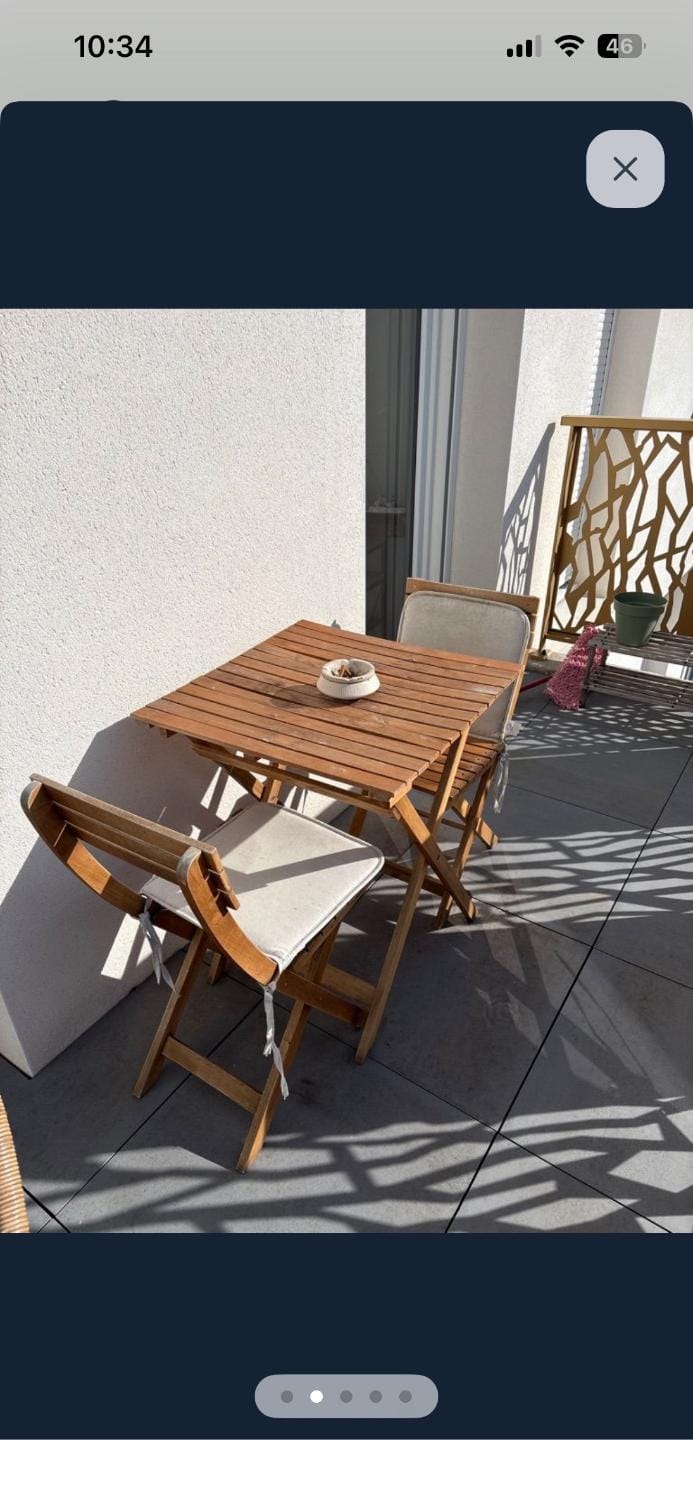 Patio, Day, Balcony/Terrace, Seating area