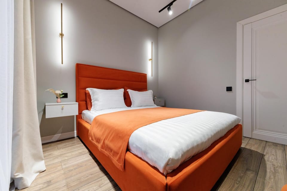 Bed, Photo of the whole room, Bedroom, wardrobe