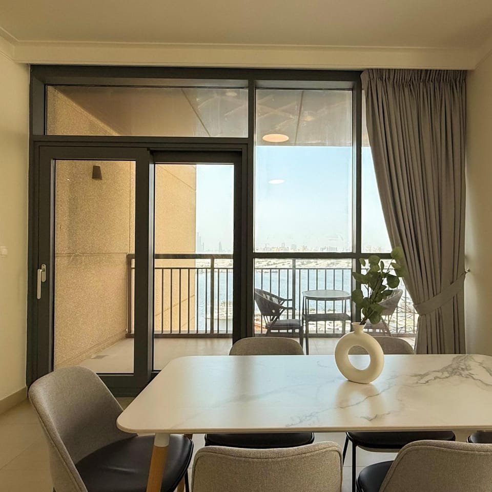 View (from property/room), Living room, Dining area, Sea view