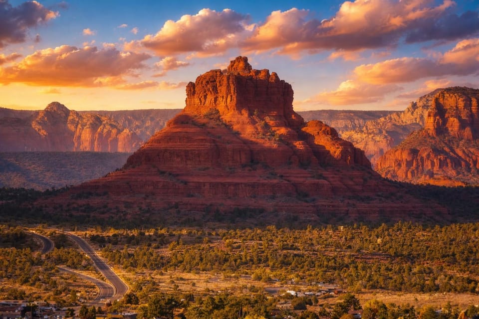 Nearby landmark, Natural landscape, Mountain view